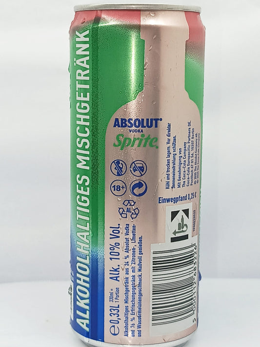 ABSOLUT ,VODKA ,,ALK 10% (ab18+) 330ML