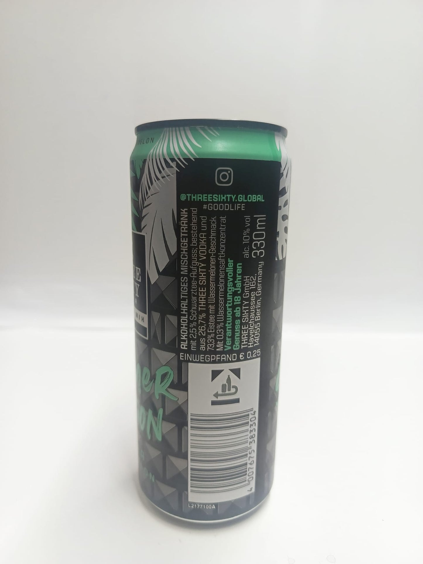 ice tea watermelon& vodka +18