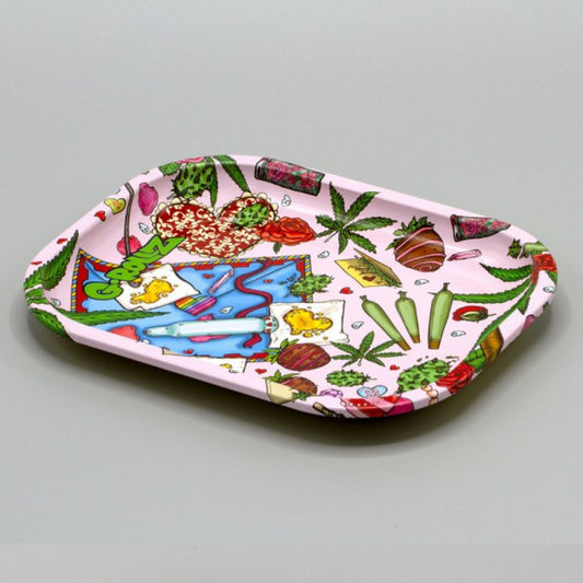 G-ROLLZ " Amsterdam Picnic Valentine " Small Tray 14x18cm