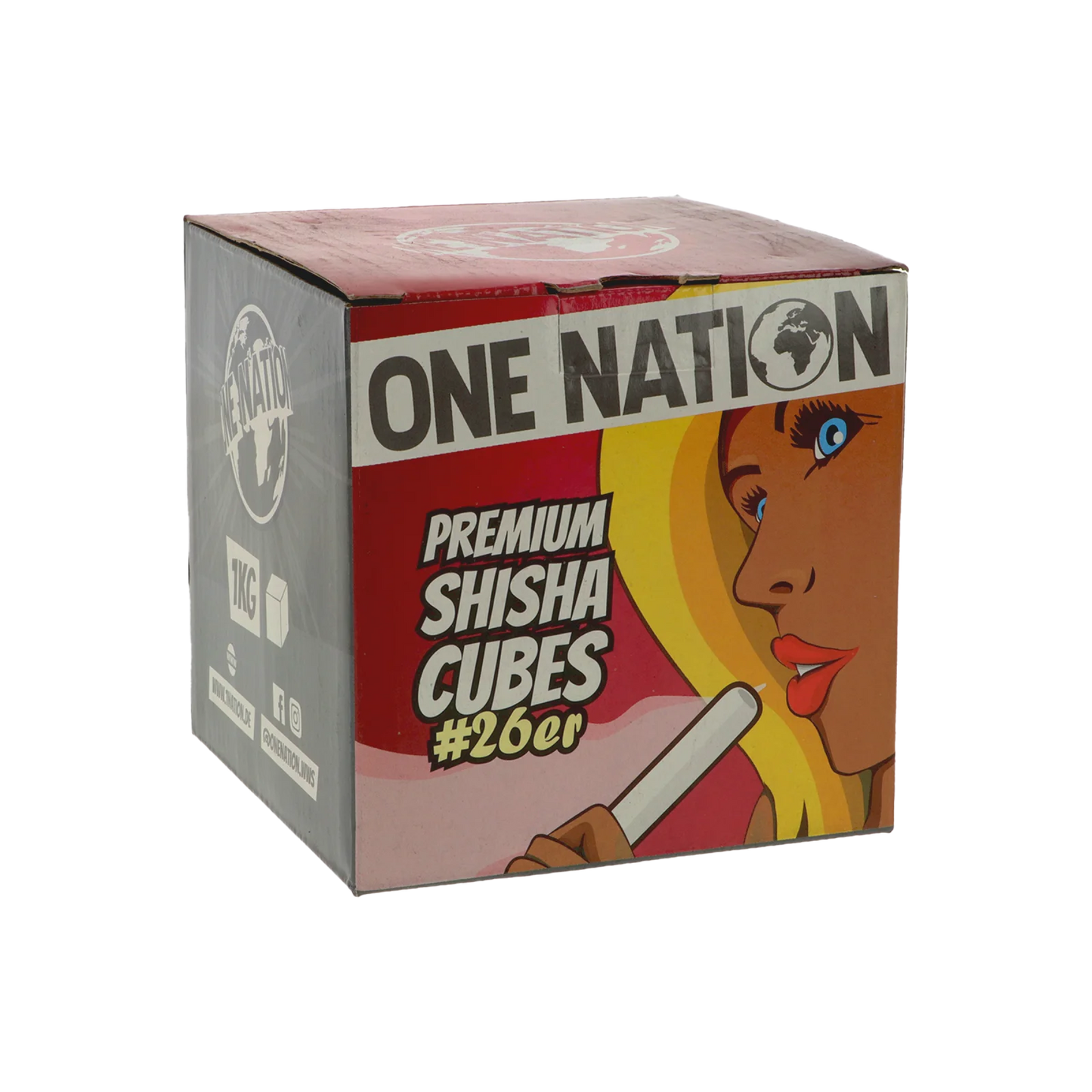 One Nation Shisha Kohle 26er 1 kg