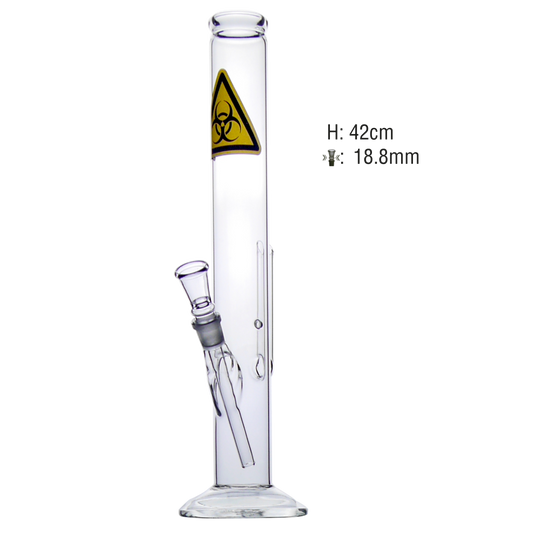 Glasbong Zyl. 42cm. 18.8