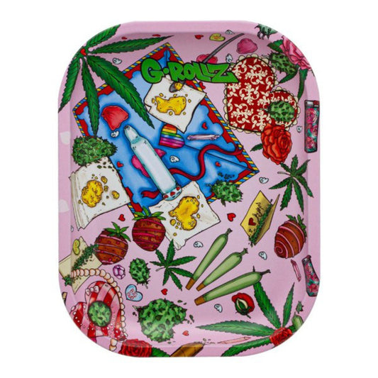 G-ROLLZ " Amsterdam Picnic Valentine " Small Tray 14x18cm