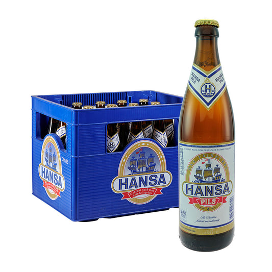 HANSA PILS ,Alk.4,8%vole 0.5l   ,20 x 0,5L