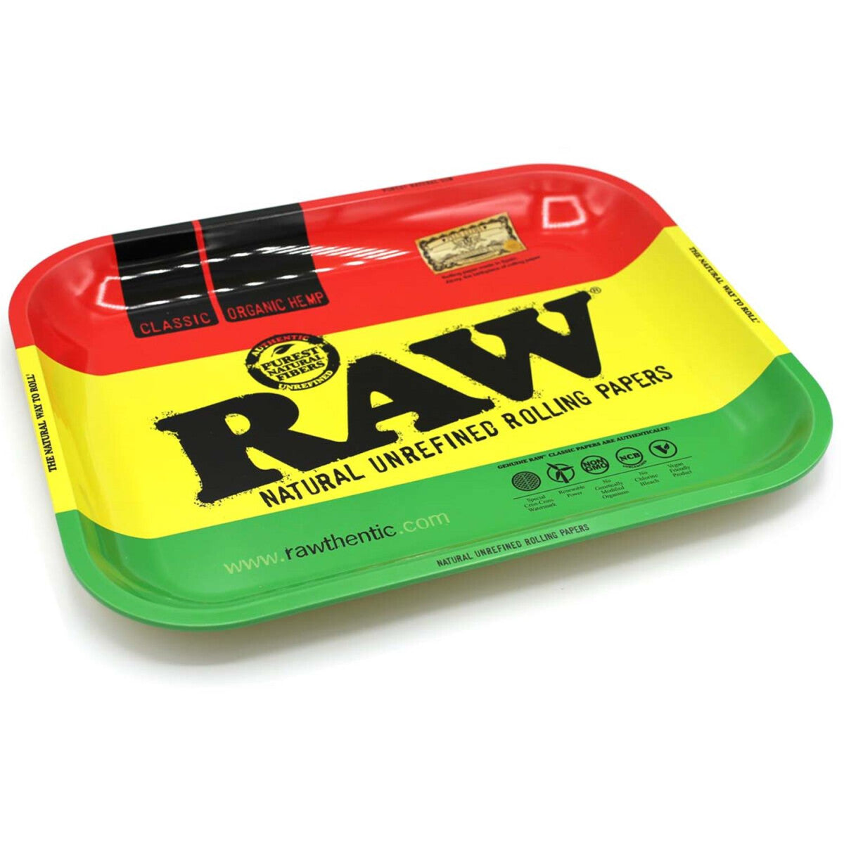 Rasta Rolling Tray Large 34,0 x 27,5 cm